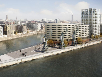 Spektakulär und einzigartig: Der dreiseitig von Wasser umgebene Strandkai schafft einen lebenswerten Lebensraum mitten in einer Grossstadt.